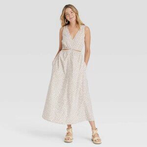 Universal Thread Cut-Out Maxi A-Line Dress - Size XS